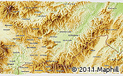 Physical 3D Map of Danli