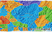 Political 3D Map of Danli