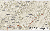 Shaded Relief 3D Map of Danli