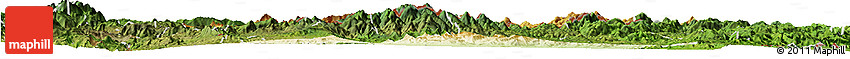 Physical Horizon Map of Danli, satellite outside