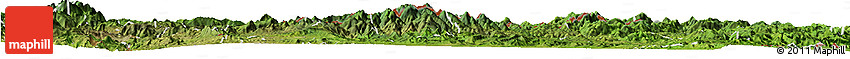 Satellite Horizon Map of Danli