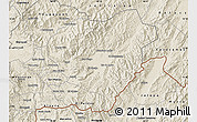 Shaded Relief Map of Danli