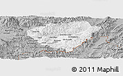 Gray Panoramic Map of Danli
