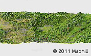 Satellite Panoramic Map of Danli