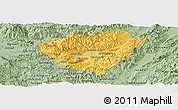 Savanna Style Panoramic Map of Danli