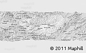 Silver Style Panoramic Map of Danli