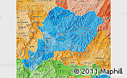 Political Shades Map of Paraiso