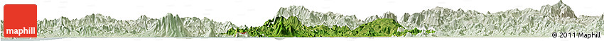Satellite Horizon Map of Valle, lighten