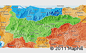 Political Shades 3D Map of Yoro