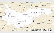 Classic Style Simple Map of Yoro