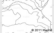 Blank Simple Map of Eastern, no labels