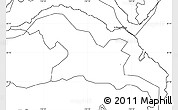 Blank Simple Map of Eastern
