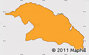 Political Simple Map of Eastern, cropped outside