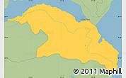 Savanna Style Simple Map of Eastern
