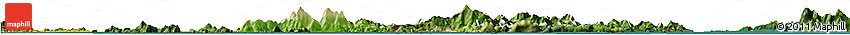 Physical Horizon Map of Islands, satellite outside