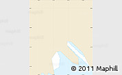 Classic Style Simple Map of Kowloon City, single color outside