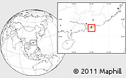 Blank Location Map of Kwun Tong