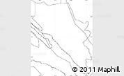 Blank Simple Map of Kwun Tong, no labels