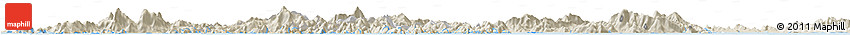 Classic Style Horizon Map of Tai Po Classic Style Horizon Map of Tai Po