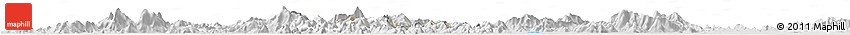 Shaded Relief Horizon Map of Tai Po, lighten, desaturated Shaded Relief Horizon Map of Tai Po, lighten, desaturated