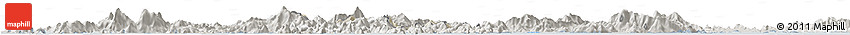 Shaded Relief Horizon Map of Tai Po, semi-desaturated Shaded Relief Horizon Map of Tai Po, semi-desaturated