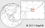 Blank Location Map of Yau Tsim Mong