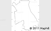 Blank Simple Map of Yau Tsim Mong, cropped outside