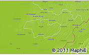 Physical 3D Map of Debrecen