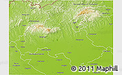 Physical 3D Map of Heves