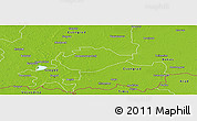 Physical Panoramic Map of Hódmezovásárhely