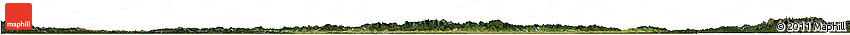 Satellite Horizon Map of Hungary, darken
