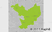 Physical Map of Jász-Nagykun-Szolnok, lighten, desaturated