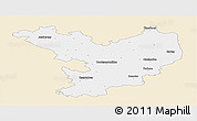 Classic Style Panoramic Map of Jász-Nagykun-Szolnok, single color outside