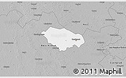 Gray 3D Map of Kecskemét