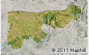 Satellite Map of Komárom-Esztergom, lighten, semi-desaturated