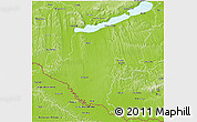 Physical 3D Map of Somogy