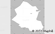 Gray Simple Map of Szolnok