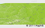 Physical Panoramic Map of Tolna