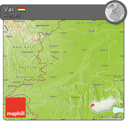 Physical Map of Vas