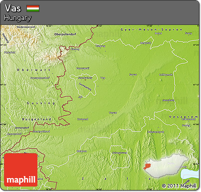 Physical Map of Vas