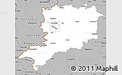 Gray Simple Map of Vas