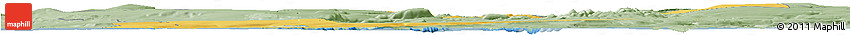Savanna Style Horizon Map of Austur-Hunavatns