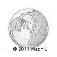 Outline Map of Austur-Skaftafells