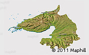 Satellite 3D Map of Dala, cropped outside