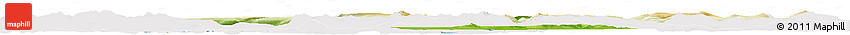 Physical Horizon Map of Dala, cropped outside
