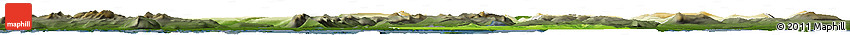 Physical Horizon Map of Dala, darken
