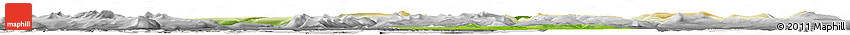 Physical Horizon Map of Dala, desaturated