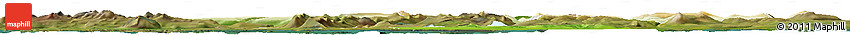 Physical Horizon Map of Dala, satellite outside