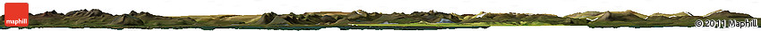 Satellite Horizon Map of Dala, darken