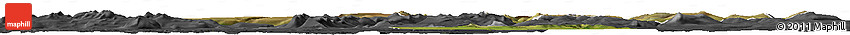 Satellite Horizon Map of Dala, darken, desaturated